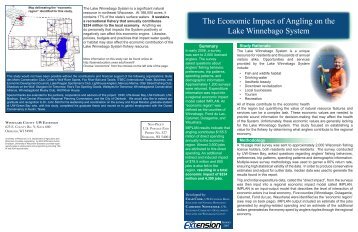 The Economic Impact of Angling on the Lake Winnebago System