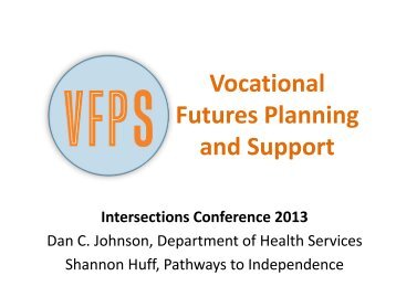 Vocational Futures Planning and Support - Employment Resources ...