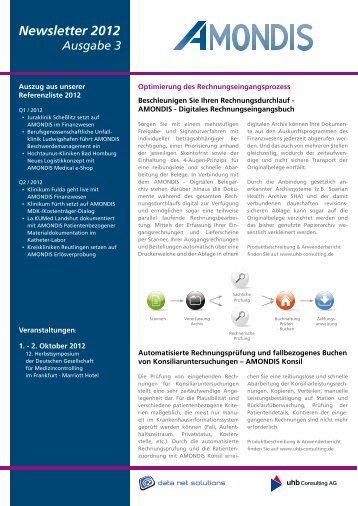 AMONDIS Newsletter 3 - uhb consulting AG