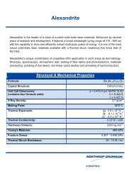 Alexandrite - Northrop Grumman Corporation