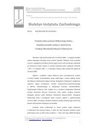 Biuletyn Instytutu Zachodniego - Instytut Zachodni