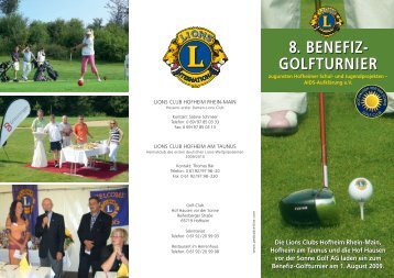 8. benefiz - Lions Club Hofheim Rhein-Main