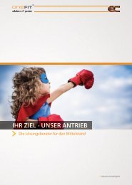 IHR ZIEL - UNSER ANTRIEB