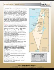 Israel/West Bank/Gaza - LAND INFO Worldwide Mapping ...