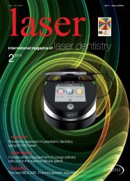 laser - international magazine of laser dentistry