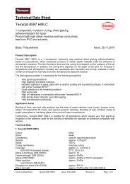 Technical Data Sheet Terostat 8597 HMLC - Loctite