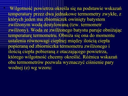 WilgotnoÅÄ powietrza