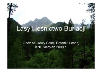 Piotr Cieloszczyk Lasy i leÅnictwo Buriacji.pdf