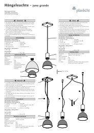 Hängeleuchte - juno grande - Planlicht