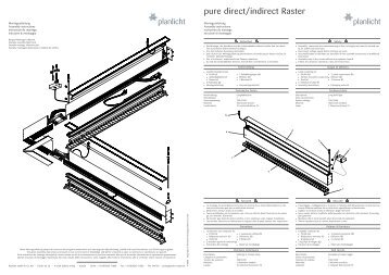 pure direct/indirect Raster - Planlicht