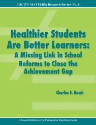 Healthy Students Better Learners - Oberlin City Schools