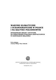 warunki klimatyczne i oceanograficzne w polsce i na baÅtyku ...