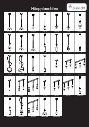 Hängeleuchten - Planlicht