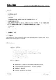 specifications IEC 309-2 charging concept - Park & Charge