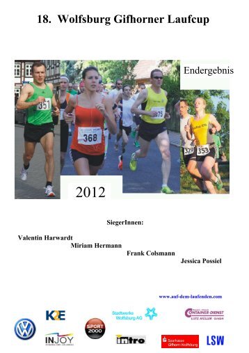 Endergebnisheft Laufcup 2012 - laufelf.de