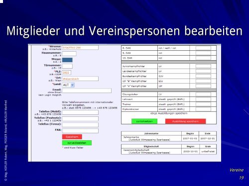 JAMA Verein - Judo Landesverband NiederÃ¶sterreich