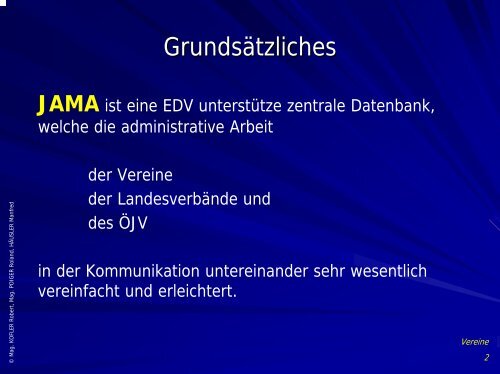 JAMA Verein - Judo Landesverband NiederÃ¶sterreich