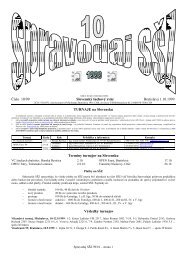 Spravodaj1999-10 - Download page of Å K Slovan Bratislava