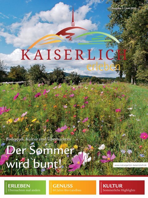 KAISERLICH erleben, Ausgabe 2/2015