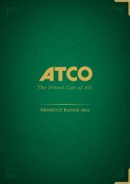 ATCO PRODUCT RANGE 2015