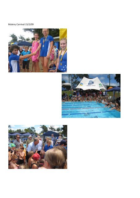 2009 Annual Report.pdf - Wide Bay Regional Swimming Assoc.