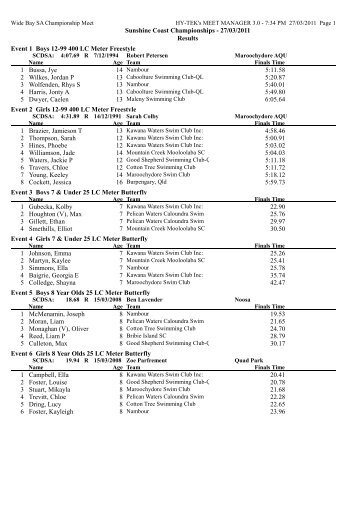 Sunshine-Coast-Champ.. - Wide Bay Regional Swimming Assoc.