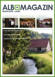 Alb Magazin - Ausgabe Kispel Lauter 1/2015