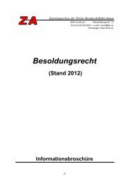 Besoldungsrecht (2012 - za-bs.at