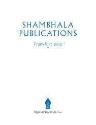 SHAMBHALA PUBLICATIONS