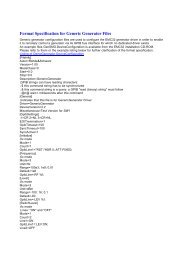 Format Specification for Generic Generator Files - Rohde & Schwarz