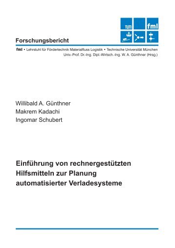 EinfÃ¼hrung von rechnergestÃ¼tzten Hilfsmitteln zur Planung ...