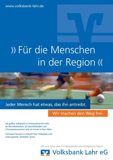 FV Herbolzheim Stadionheft News 2011-2012. - FuÃŸballverein ...
