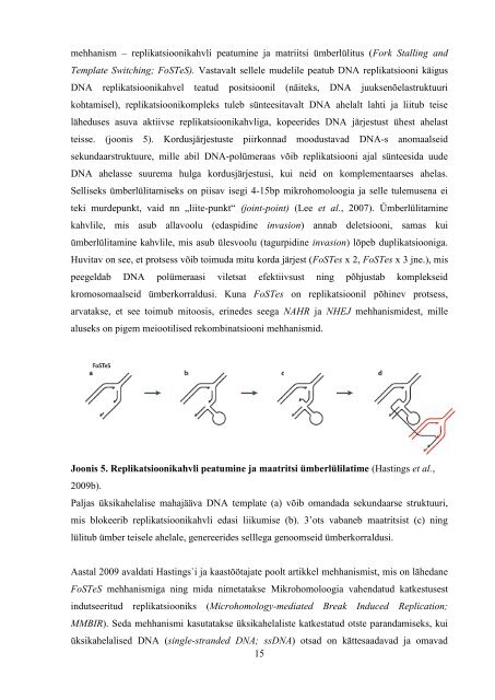 Inimese DNA koopiaarvu variatsioonid: nende tekkemehhanismid ja ...