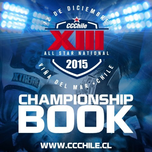 CCCHILE ALLSTAR NATIONAL 2015 - CHAMPIONSHIP BOOK