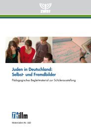 Juden in Deutschland: Selbst- und Fremdbilder