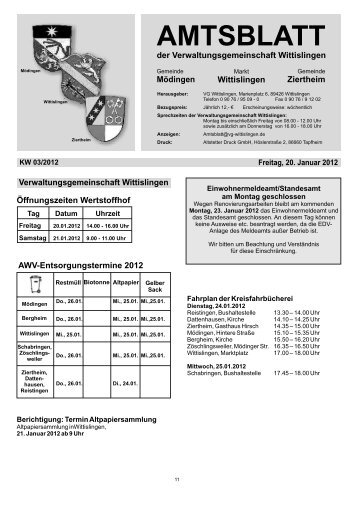 Wittislingen KW 03