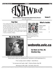 Issue 5 February 23, 2012 - UVic ESS