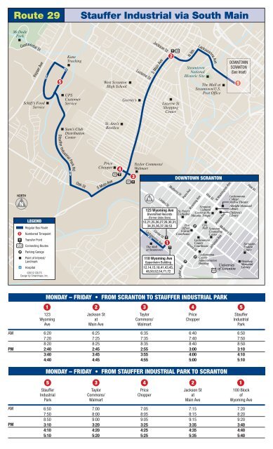 Colts Bus Map System pdf schedule - COLTS Bus