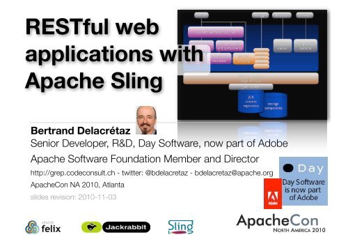 RESTful web applications with Apache Sling - ApacheCon