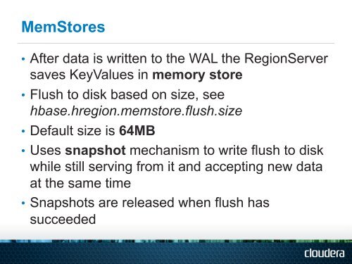 HBASE SCHEMA DESIGN - ApacheCon