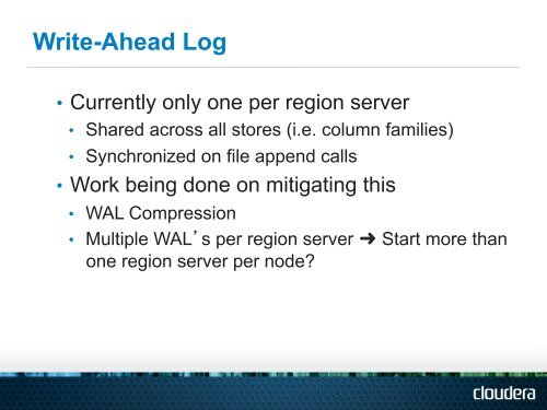 HBASE SCHEMA DESIGN - ApacheCon