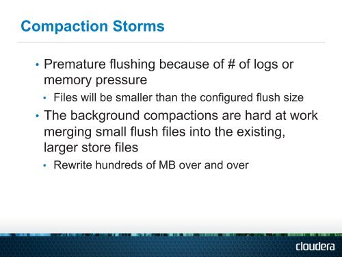 HBASE SCHEMA DESIGN - ApacheCon