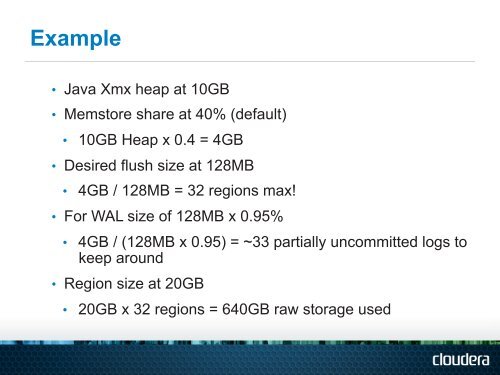 HBASE SCHEMA DESIGN - ApacheCon