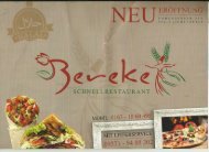 Bereket-Schnellrestaurant in Lichtenfels