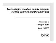 Smart Grid - The EV Project