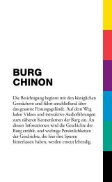 BURG CHINON - Forteresse Royale de Chinon