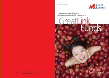 Funds GreatLink - Great Eastern Life