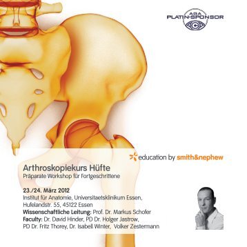 Arthroskopiekurs Hüfte 2012 - ORTHOmedic