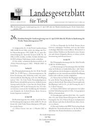 Tiroler Naturschutzgesetz - RIS