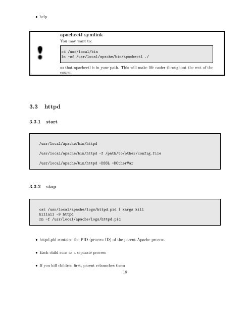 Introduction to the Apache Web Server - ApacheCon